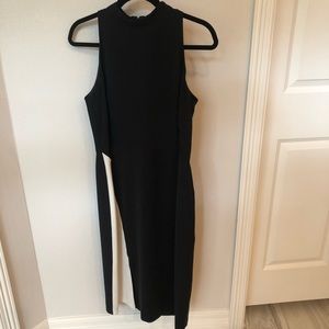Black cocktail dress